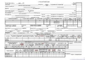 ТТН – товарно-транспортная накладная